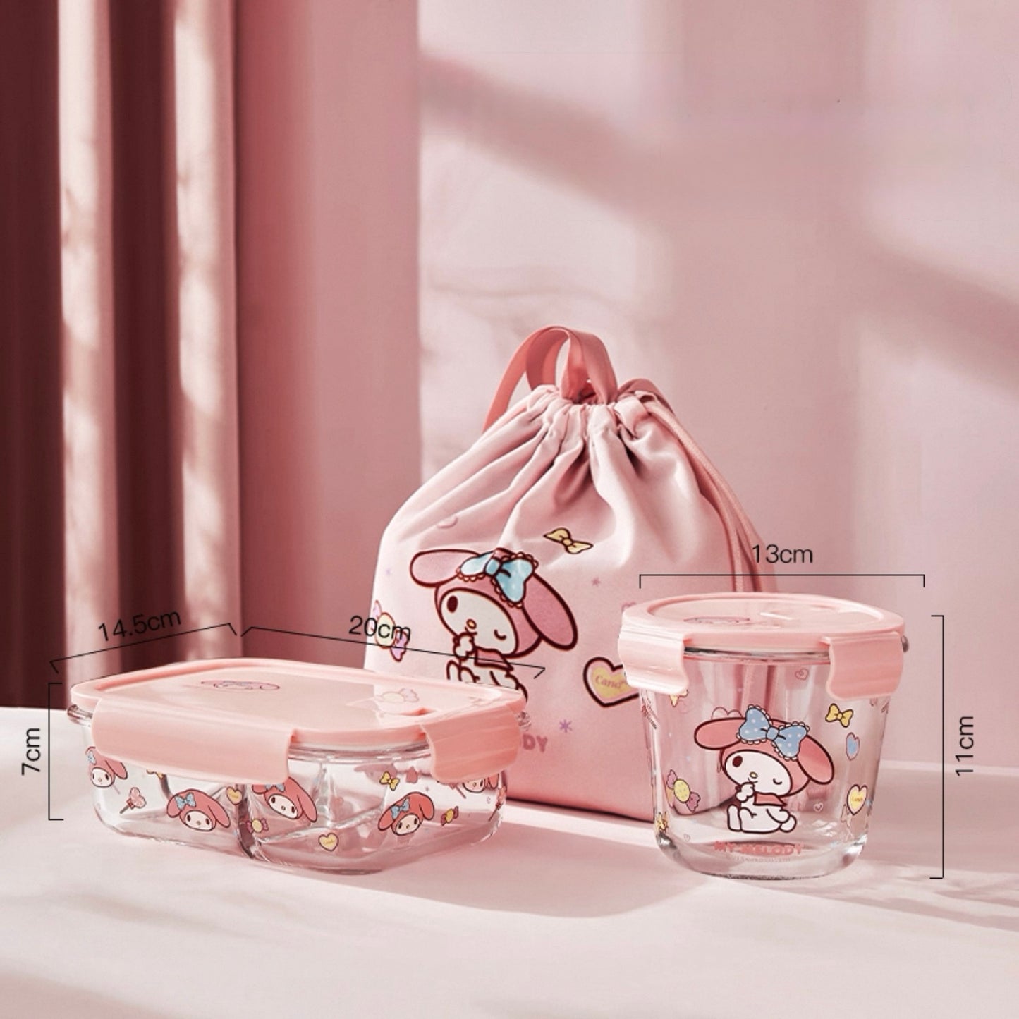 Ichika Glass Lunch Box