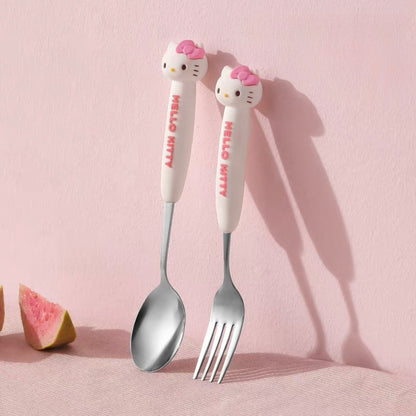 Keiko Stainless Steel Fork & Spoon Set
