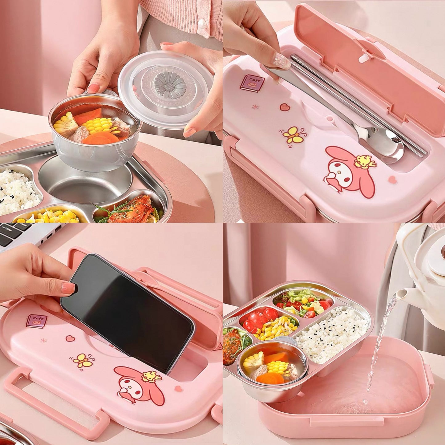 Takara Stainless Steel Lunch Box Set