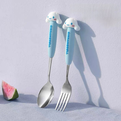 Keiko Stainless Steel Fork & Spoon Set