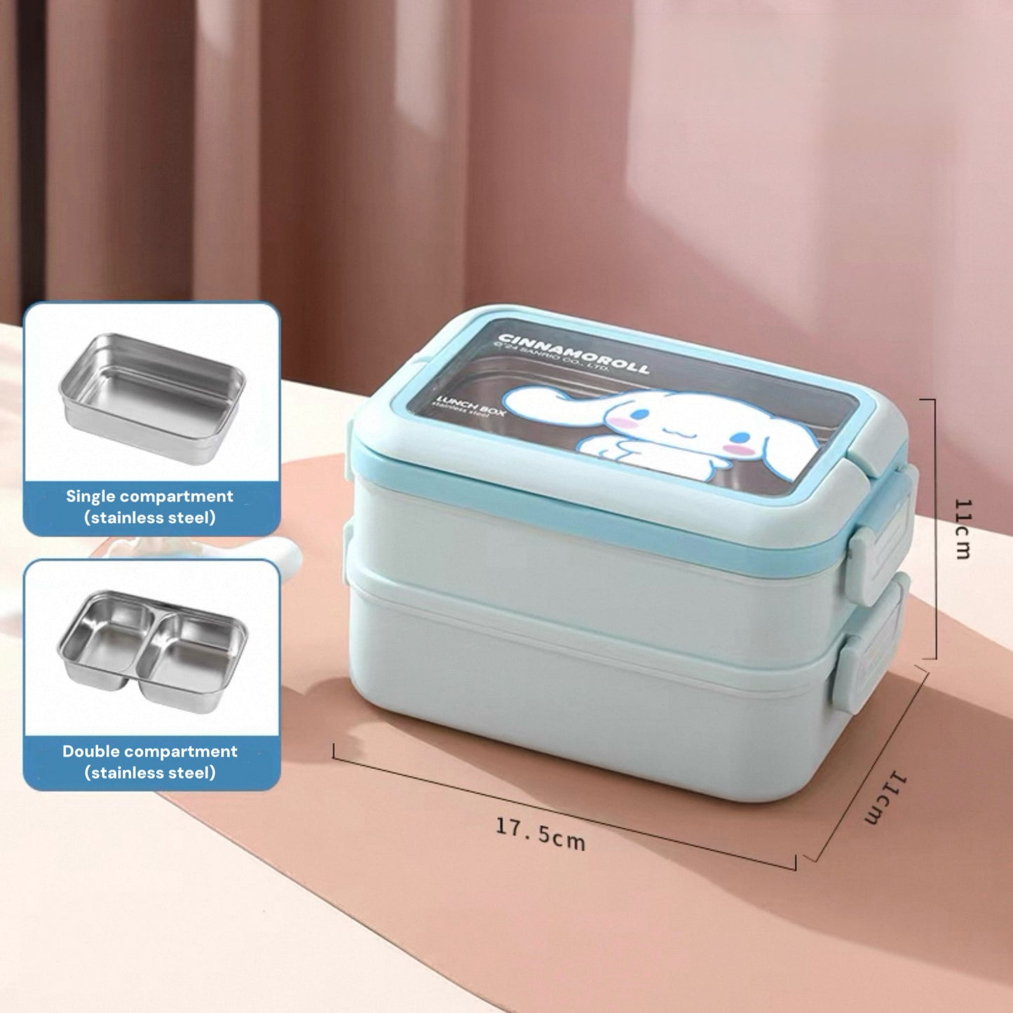 Tamaki Stainless Steel Lunch Box Set