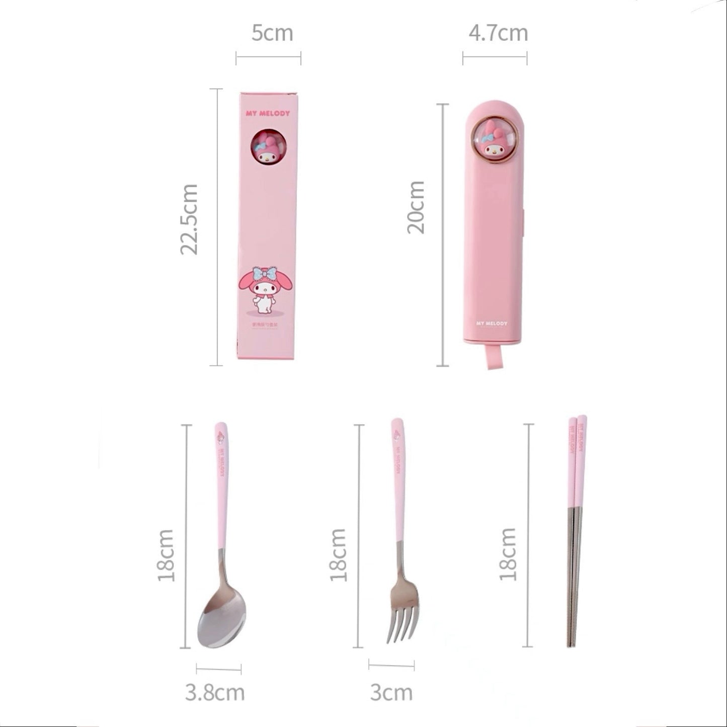 Tsuyu Stainless Steel Cutleries Set