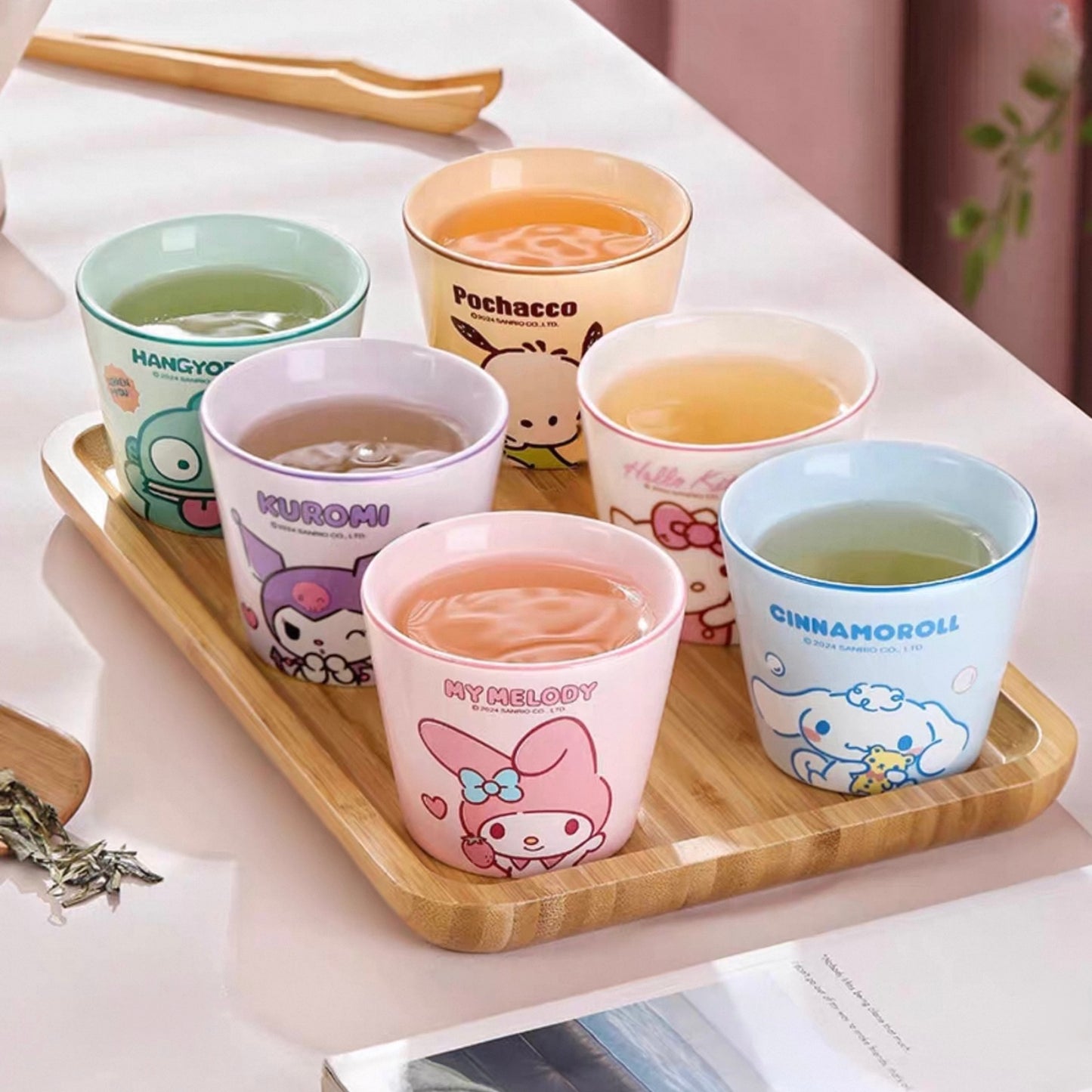 Rikuya Ceramic Thermal Jug & Tea Cup Set