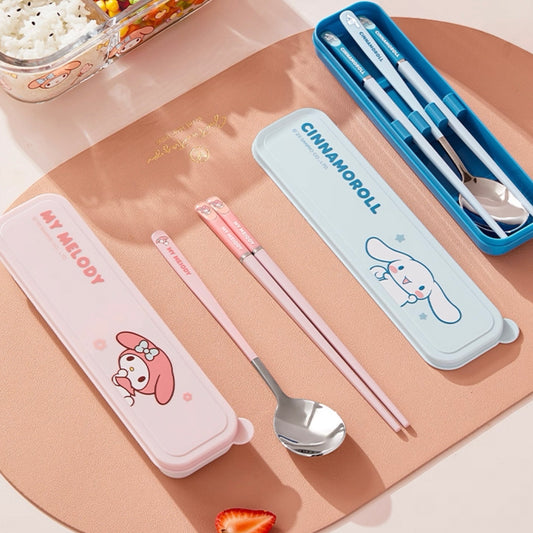 Tsukiko Stainless Steel PET Cutleries Set