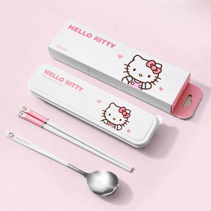 Tsukiko Stainless Steel PET Cutleries Set