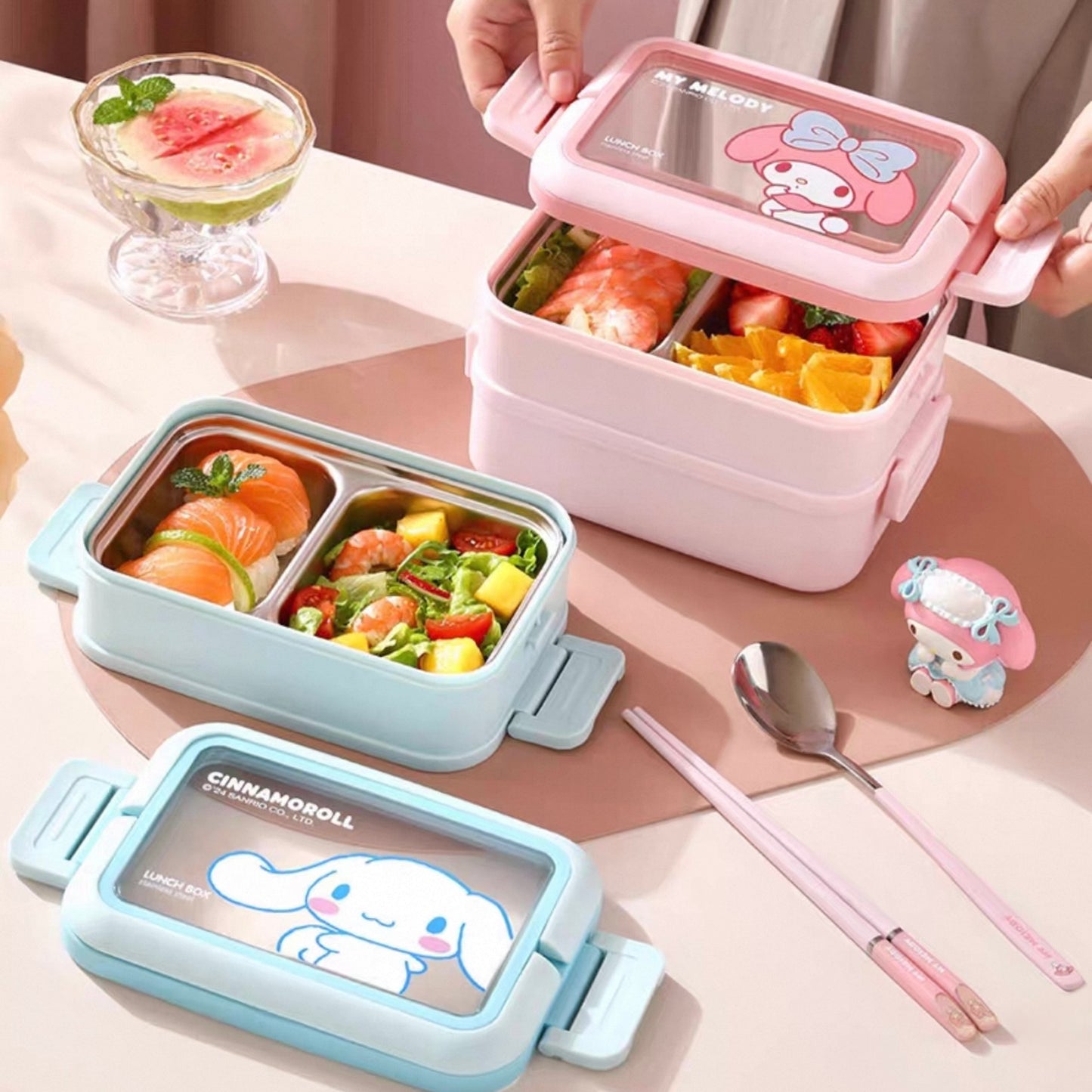 Tamaki Stainless Steel Lunch Box Set