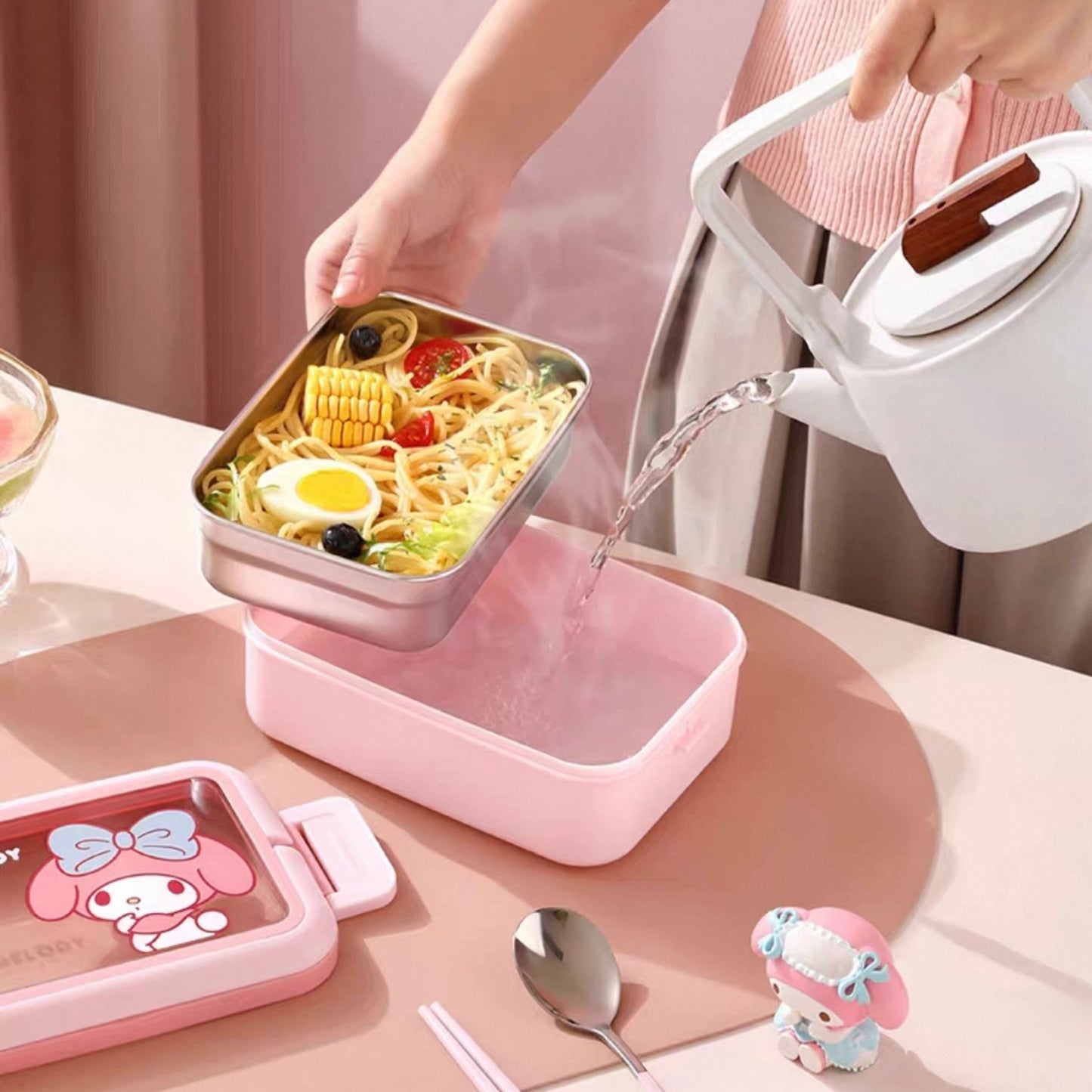 Tamaki Stainless Steel Lunch Box Set