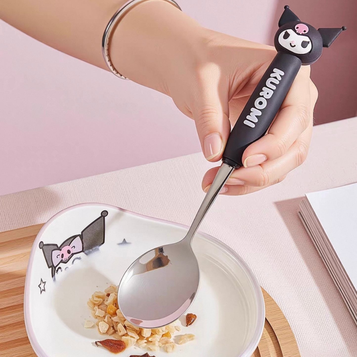 Keiko Stainless Steel Fork & Spoon Set