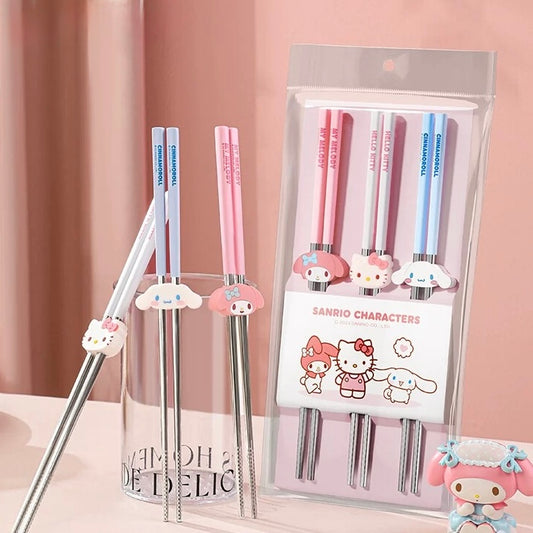 Keiko Stainless Steel Chopsticks