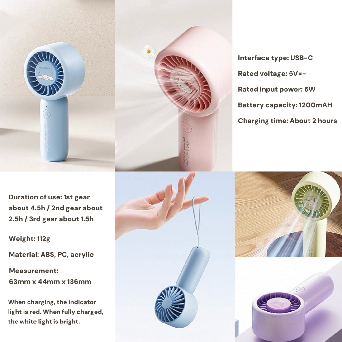Kazane Portable Fan