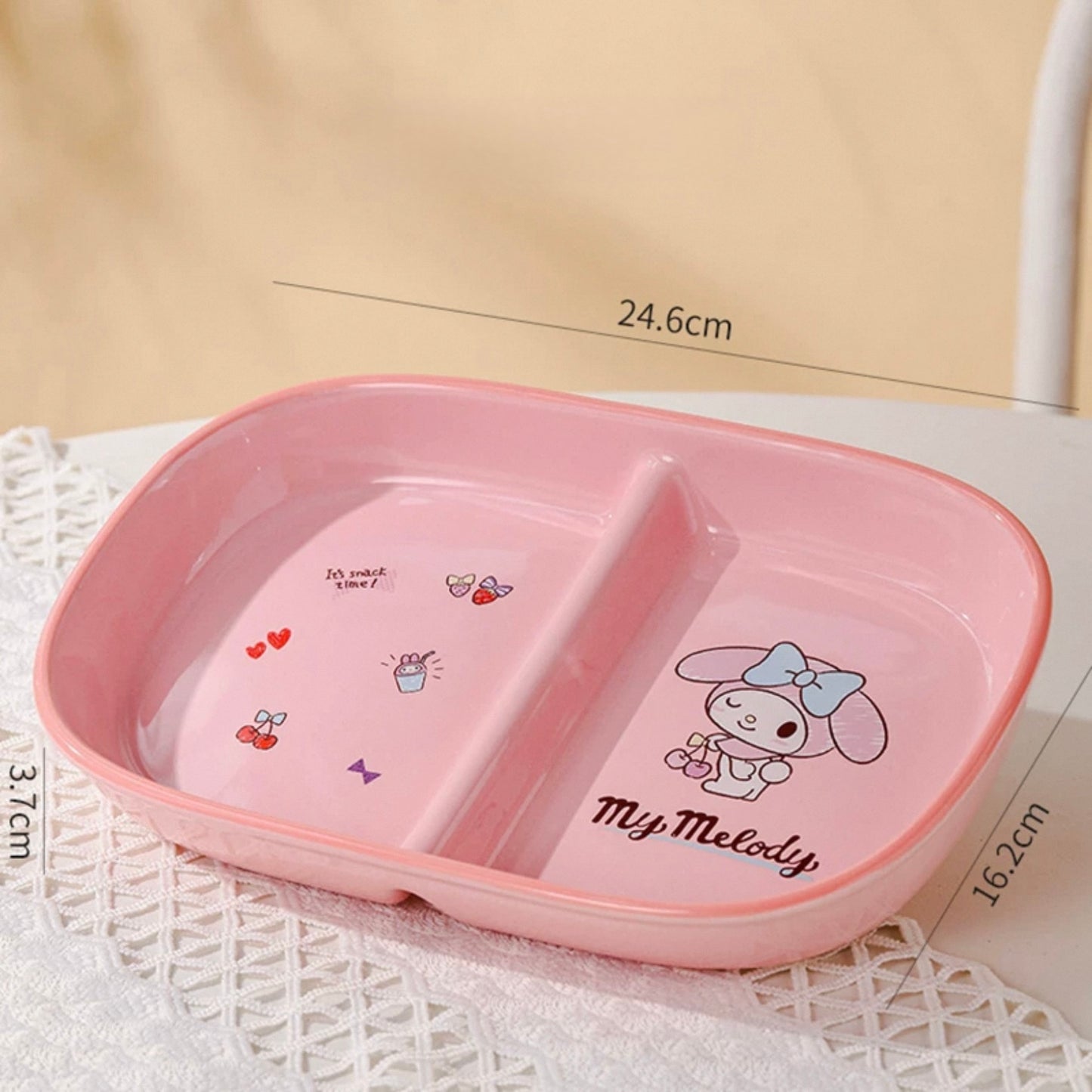 Yume Compartment Ceramic Plate