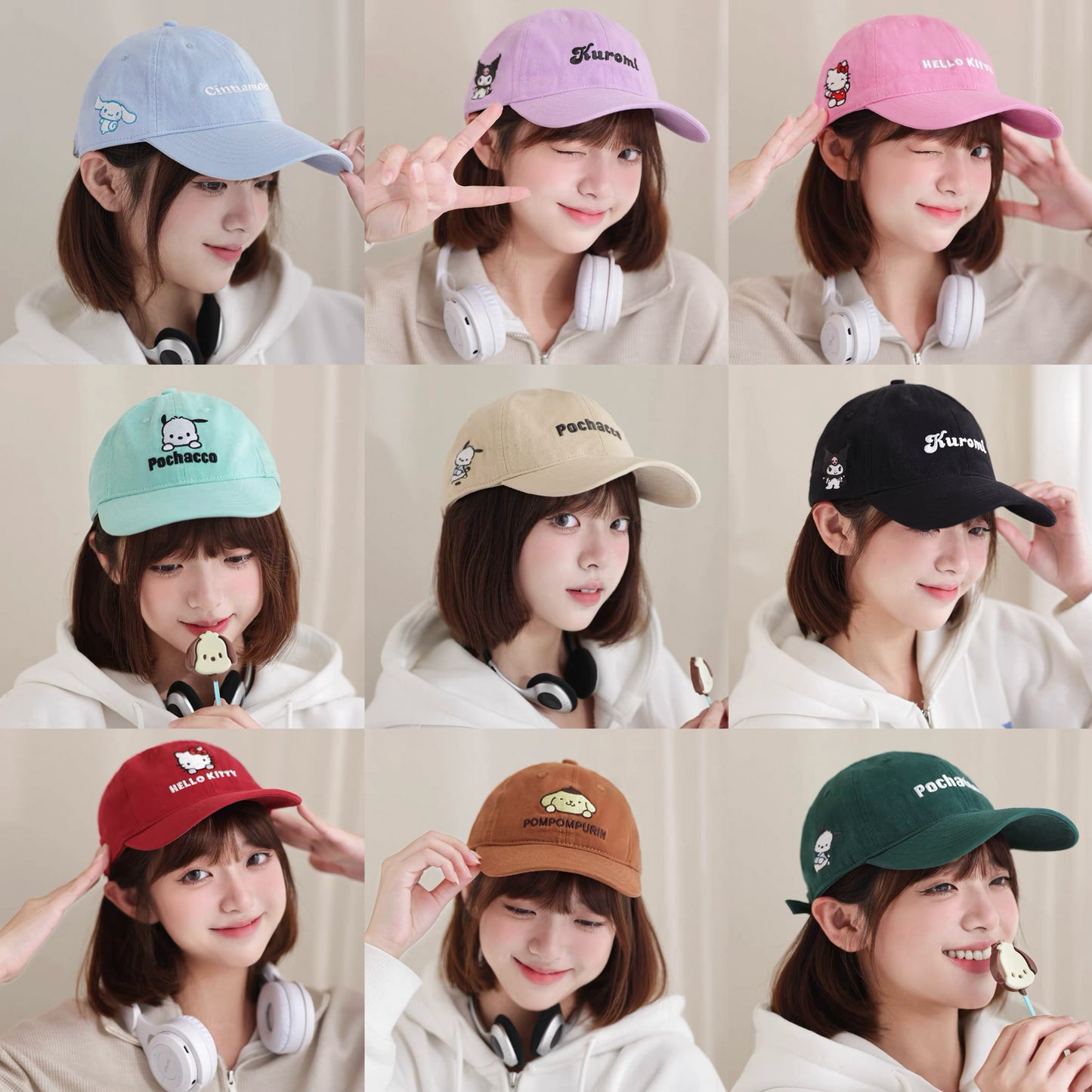 Hinata Sporty Baseball Cap