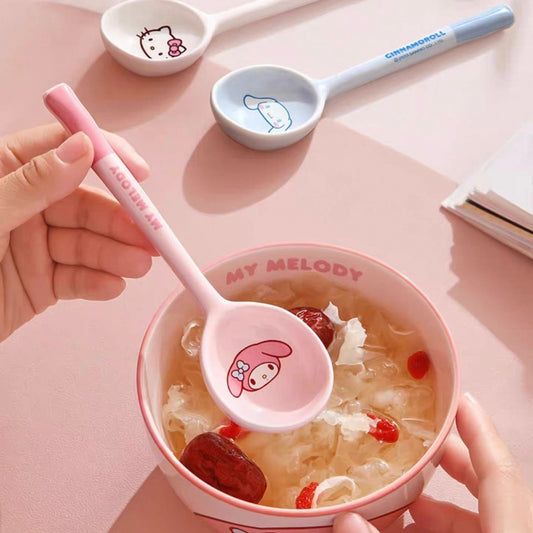 Mirei Ceramic Round Spoon