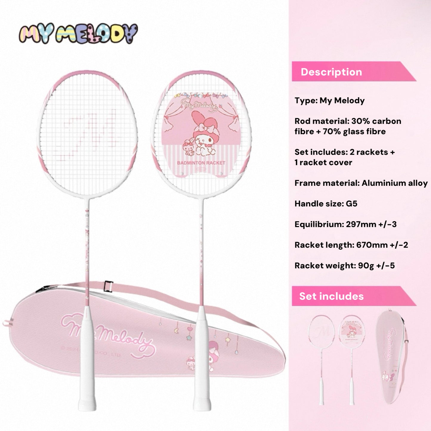Natsuki Badminton Racket