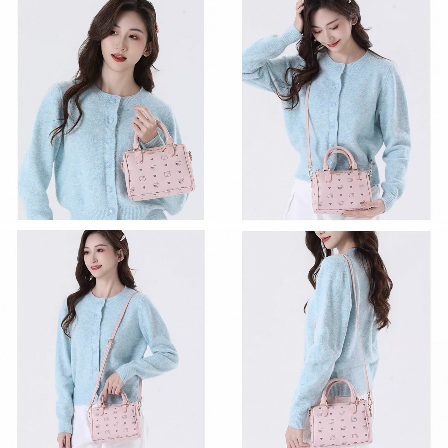 Aozora Hello Kitty Puffy Handbag