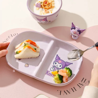 Yume Compartment Ceramic Plate