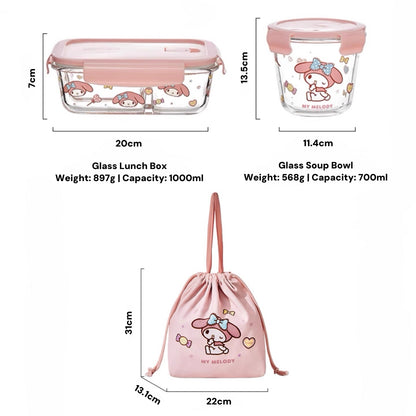 Ichika Glass Lunch Box
