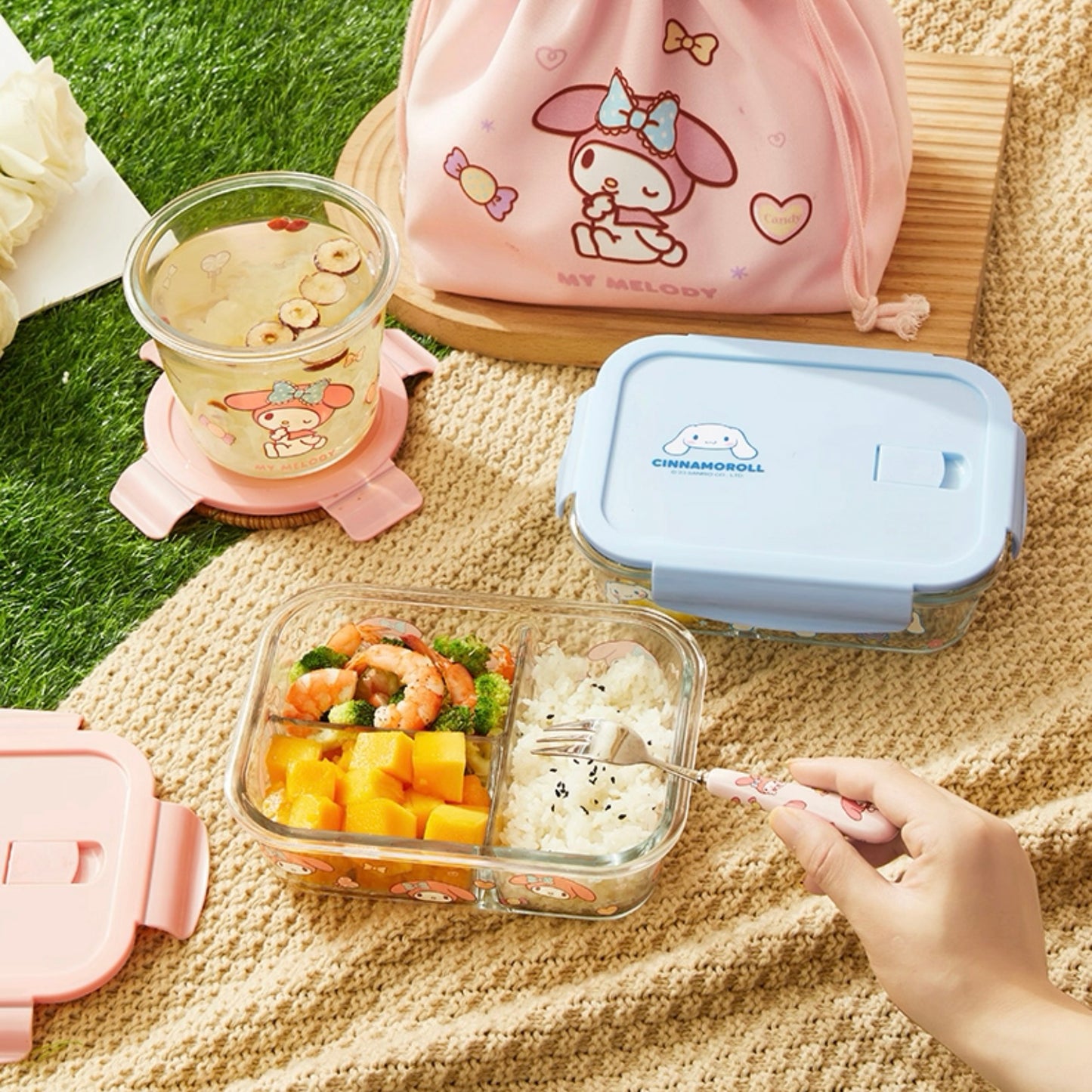 Ichika Glass Lunch Box