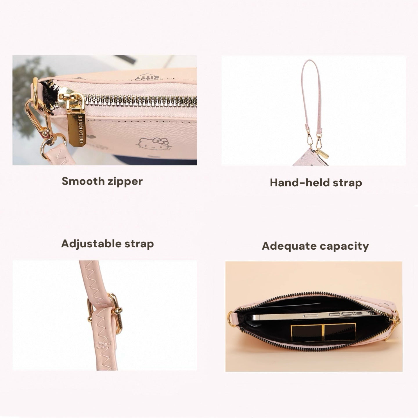 Mizuki Hello Kitty Mini Handbag