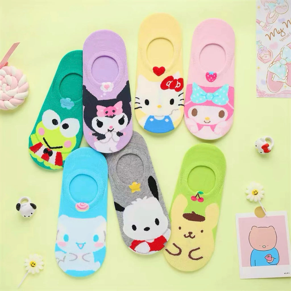 Haruna Cotton Ankle Socks