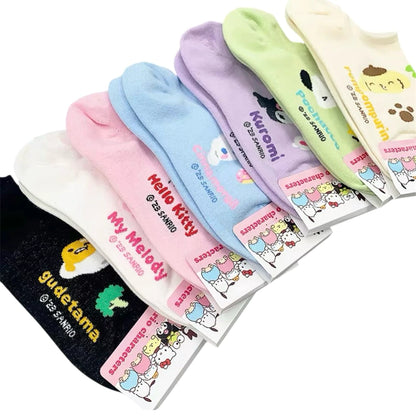 Hanako Cotton Ankle Socks