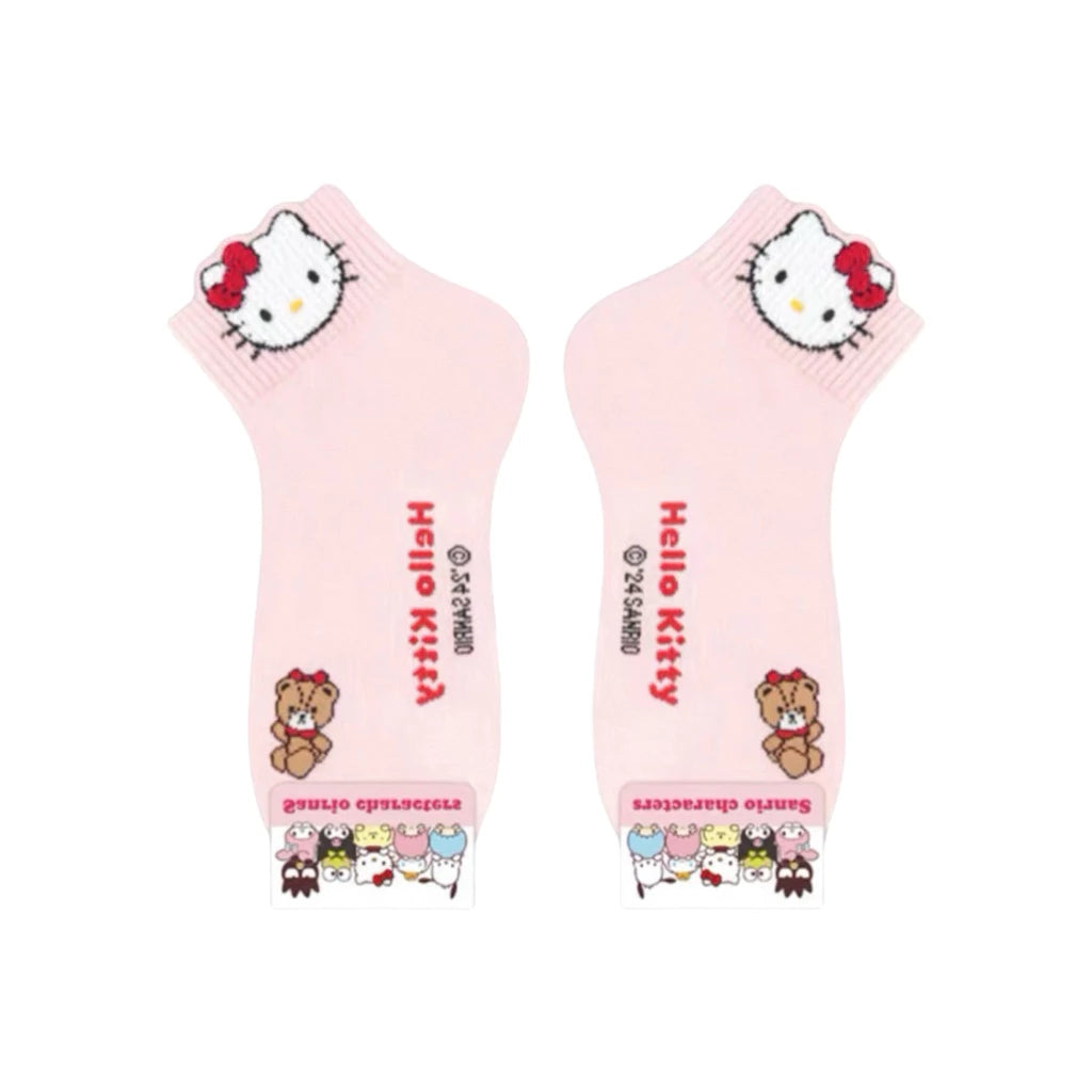 Yurika Cotton Quarter Socks