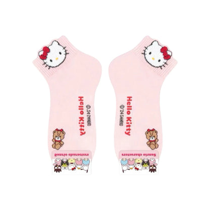 Yurika Cotton Quarter Socks