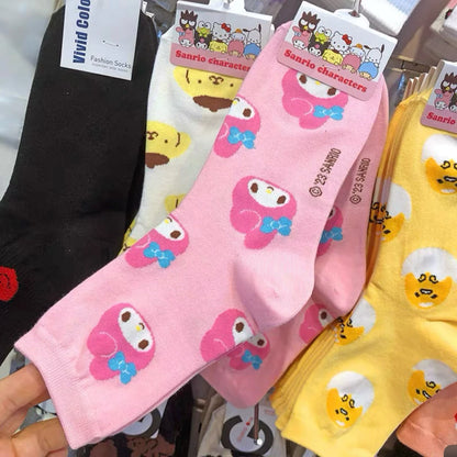 Renmi Cotton Crew Socks