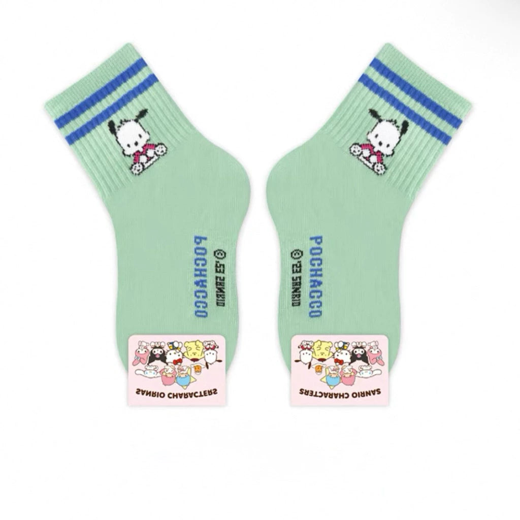 Sayaka Cotton Quarter Socks