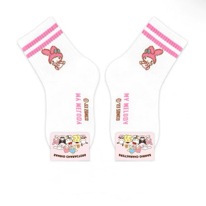 Sayaka Cotton Quarter Socks