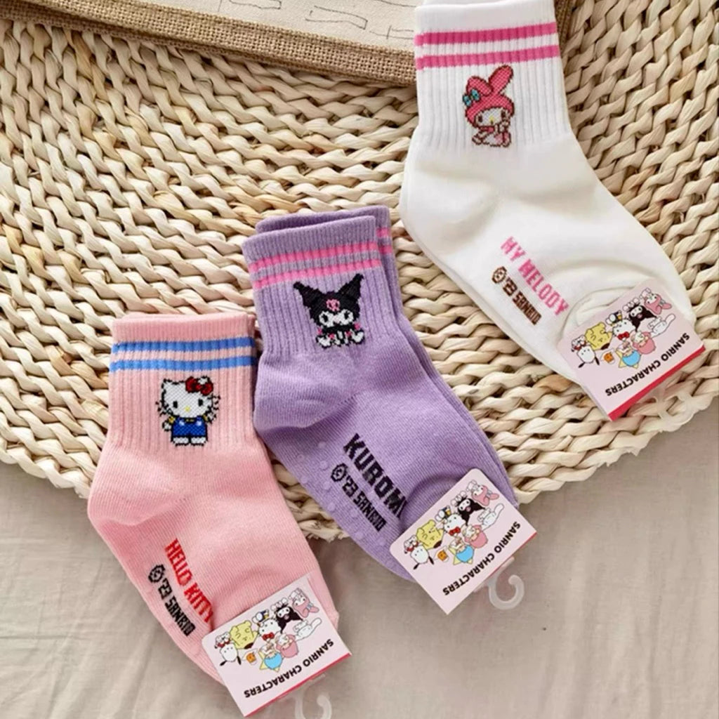 Sayaka Cotton Quarter Socks