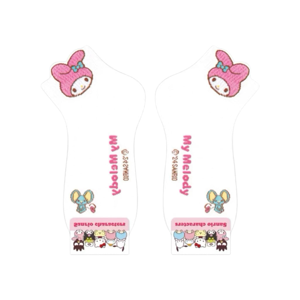 Yurika Cotton Quarter Socks