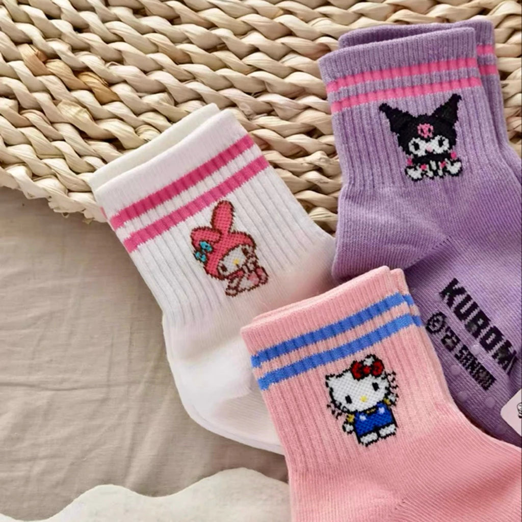 Sayaka Cotton Quarter Socks