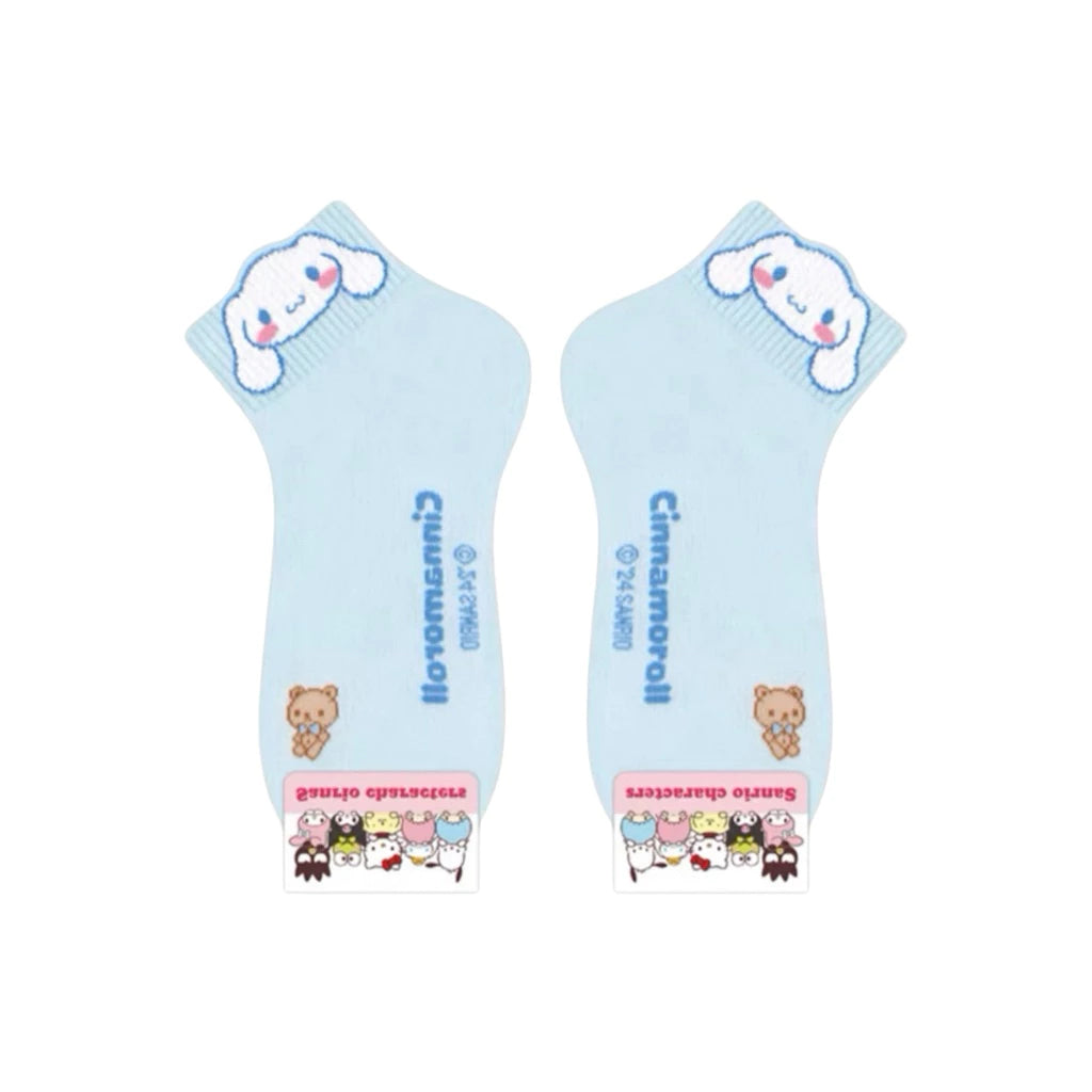 Yurika Cotton Quarter Socks