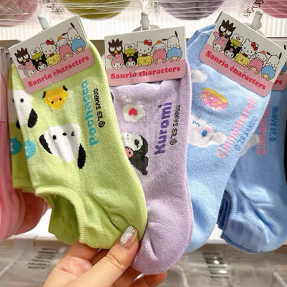 Hanako Cotton Ankle Socks