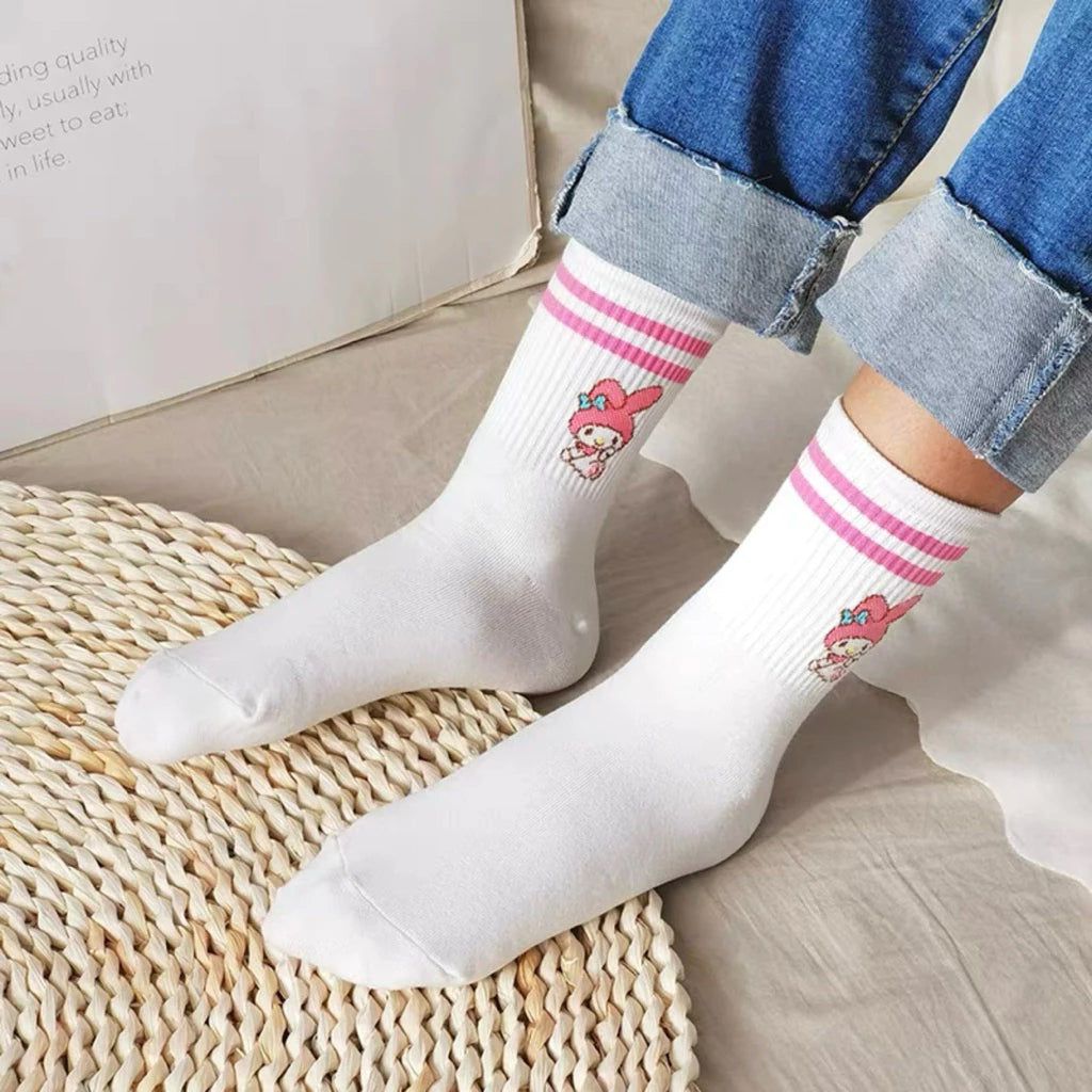 Sayaka Cotton Quarter Socks